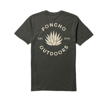 Back of black agave t-shirt for website