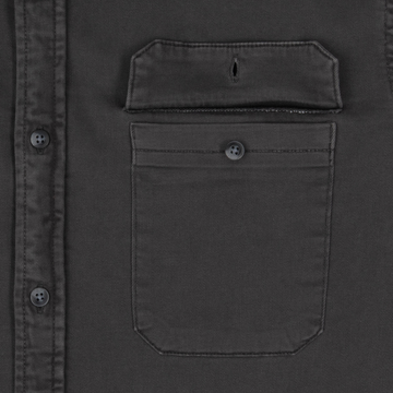 closeup of pocket on shirt