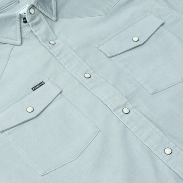 flyover photo of the bonnell corduroy shirt