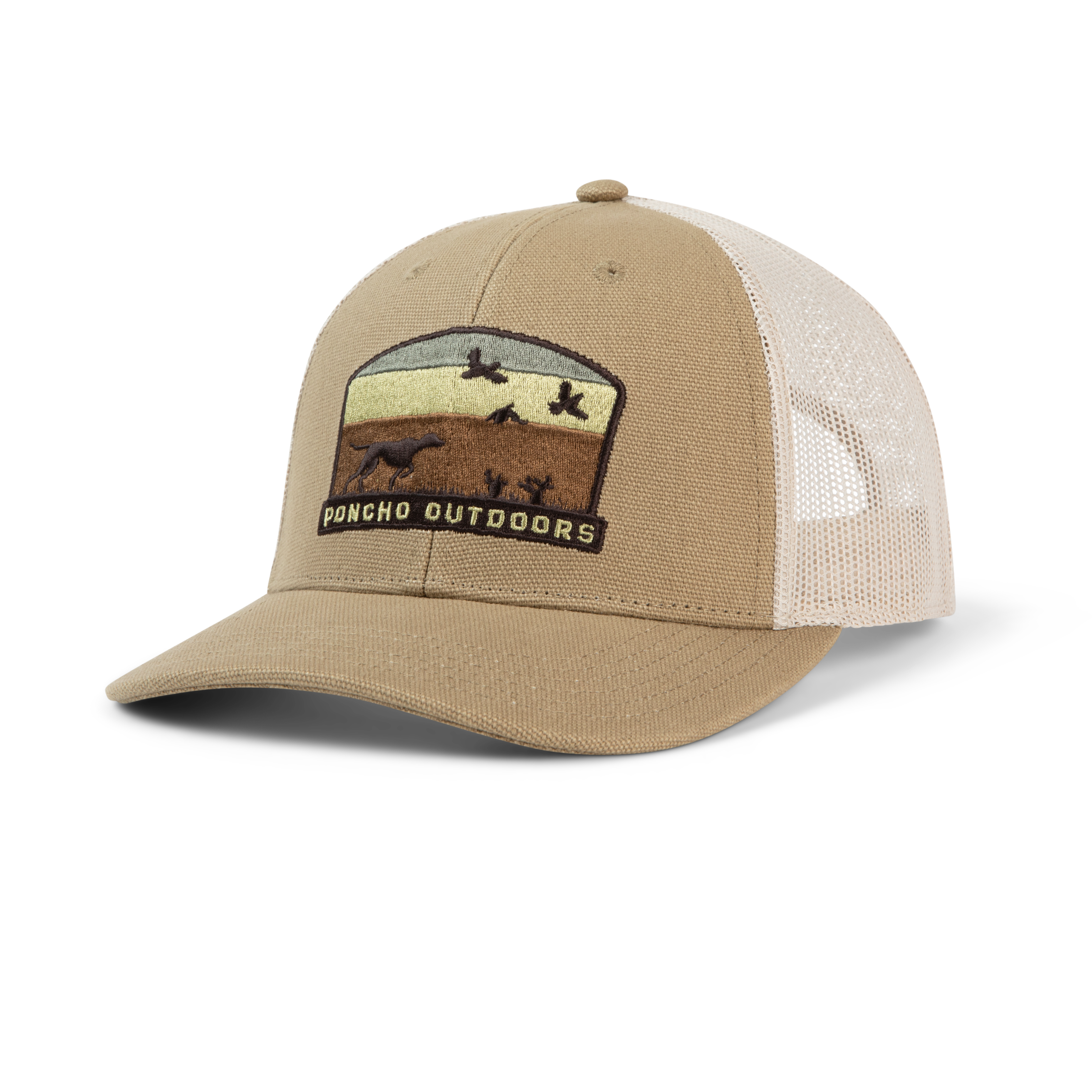 Panache Apparel Co. Brown Mesh DIBS ON THE COWBOY Trucker Hat 479A8623.jpg?v=1761155456 main image 4