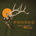 Illustration of a deer head with large antlers in front of an orange sun, accompanied by the text "PONCHO OPEN RANGE + Wild Land" on a dark background.