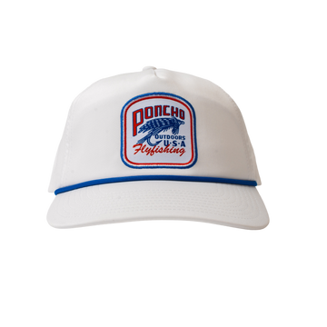 product photo fly fishing hat front