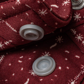 collar snaps on shirt