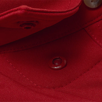 collar snaps on shirt