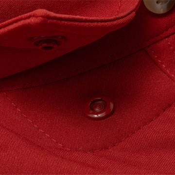 collar snaps on shirt