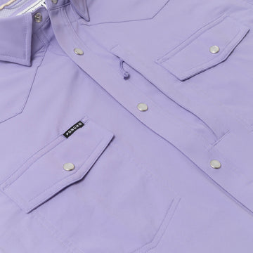 flyover photo of light purple shirt