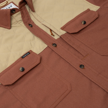 detail photo of the redfield flannel