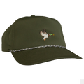 Green Mallard Rope Hat
