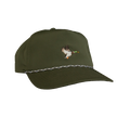 Green Mallard Rope Hat