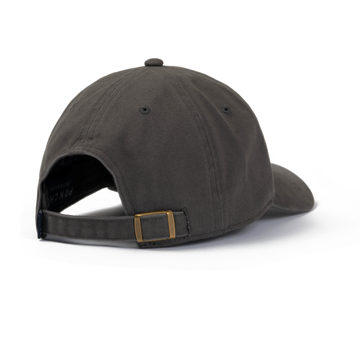 grey diamond patch hat back