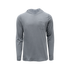 The Albright breathable grey outdoor shirt with long sleeves and hood