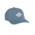 product photo lake blue diamond patch hat