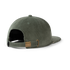 back of moss corduroy hat