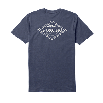 product photo navy diamond tee