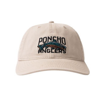 product photo nymphing dad hat front