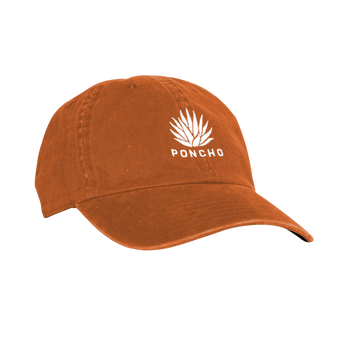 product photo orange agave dad hat