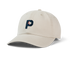 front of poncho p embroidered hat
