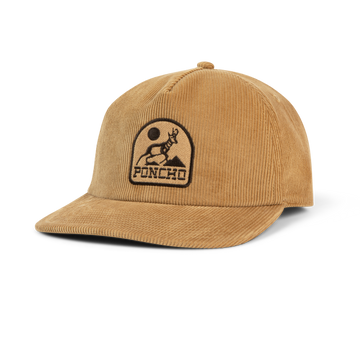 front of pronghorn corduroy hat