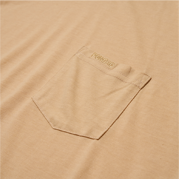 closeup of chest pocket