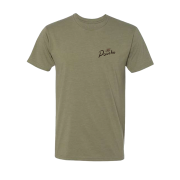 product photo tailing red tee - front