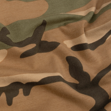 Close up of the fabric scrunched up