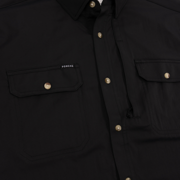 Flyover photo of The Burnt End shirt