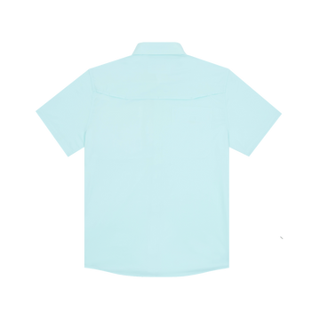 product photo back of the castaway shirt