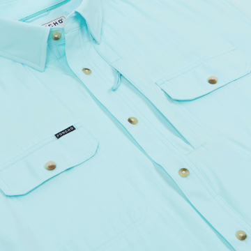 flyover photo of the castaway shirt