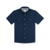 The Del Mar navy short sleeve outdoor shirt with two button chest pockets for fishing