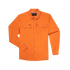 front of blaze orange long sleeve tuff-thread shirt