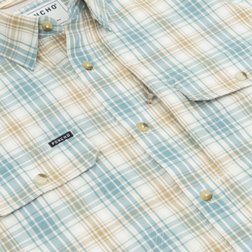 Flyover photo of the double haul shirt