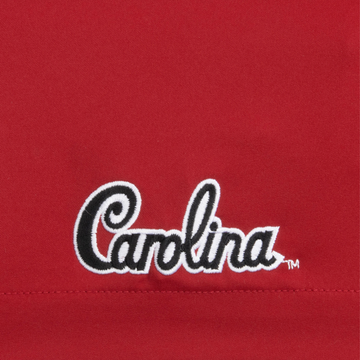 Closeup of embroidery logo on the Sleeve