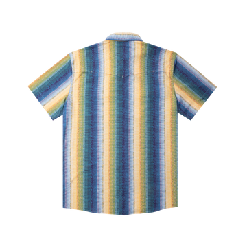 back of the gris gris striped shirt back