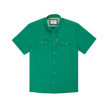 product photo the magnolia green shirt