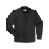 The Nighthawk black button-up shirt with chest pockets, perfect for outdoors and layering.