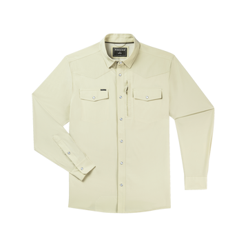 product photo of tan long sleeve tuff-thread shirt
