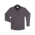 The Tripletail long-sleeve shirt in muted gray with buttoned chest pockets, designed for Outdoors wear.