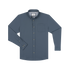 The Undertow men's blue gray long sleeve performance outdoor shirt with chest pocket for fishing