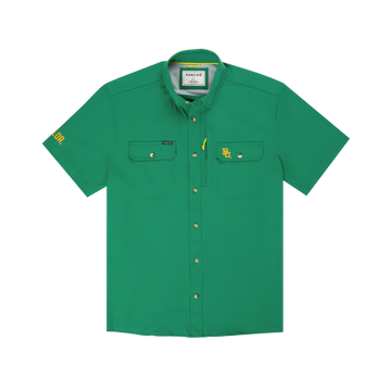 product photo of green embroidered baylor shirt