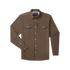 The Lewis comfortable outdoor shirt in brown with buttoned pockets