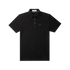 The Permian black outdoor shirt with short sleeves and front pocket