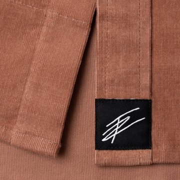 closeup of TR patch on shirt