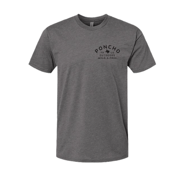 product photo wild and free tee front