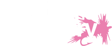 White Recovery logo with a pink splatter graphic
