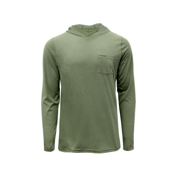 Product photo of the Performance Hoodie - Moss Green