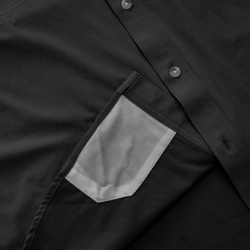 Close up of underside of shirt