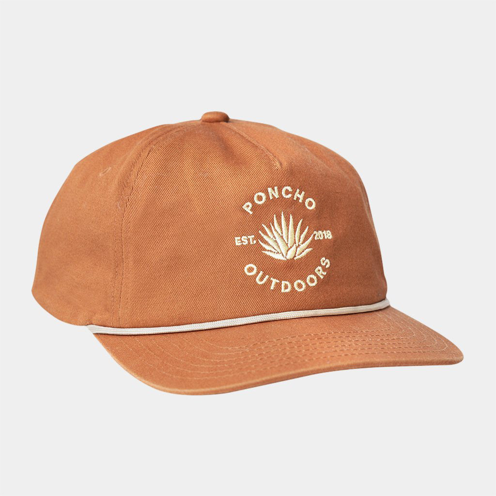 Orange Agave hat front