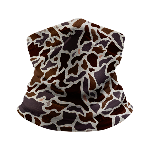 Camo Neck Gaiter Poncho