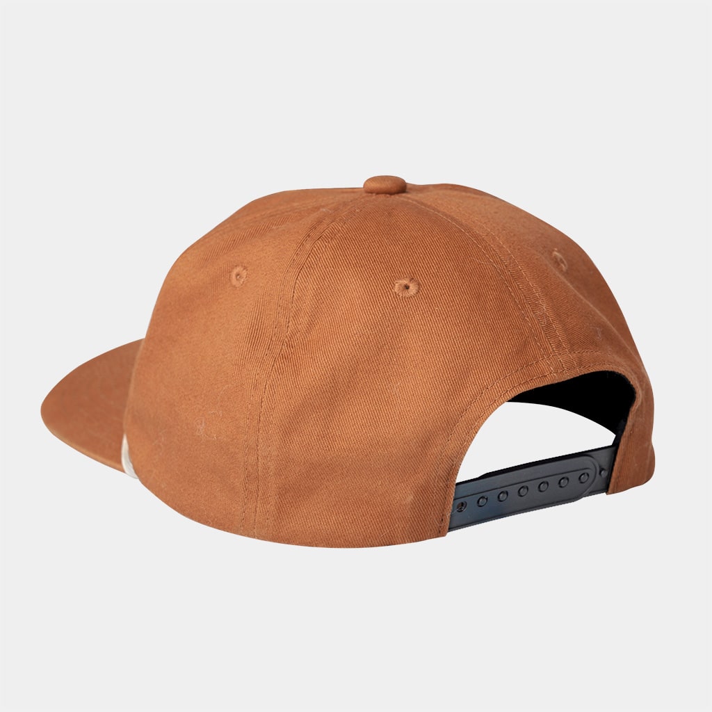 Orange Agave hat back