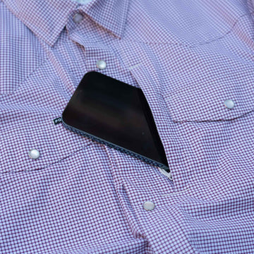 up close of phone pocket